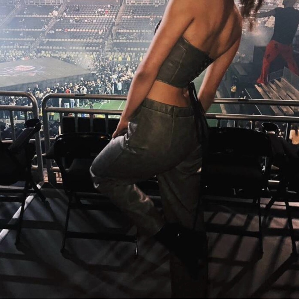 Brown Washed Leather Matching Set - image 5